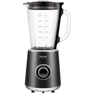 Блендер стационарный Rondell 1251-RE-01, 1500Вт, черный/серебристый