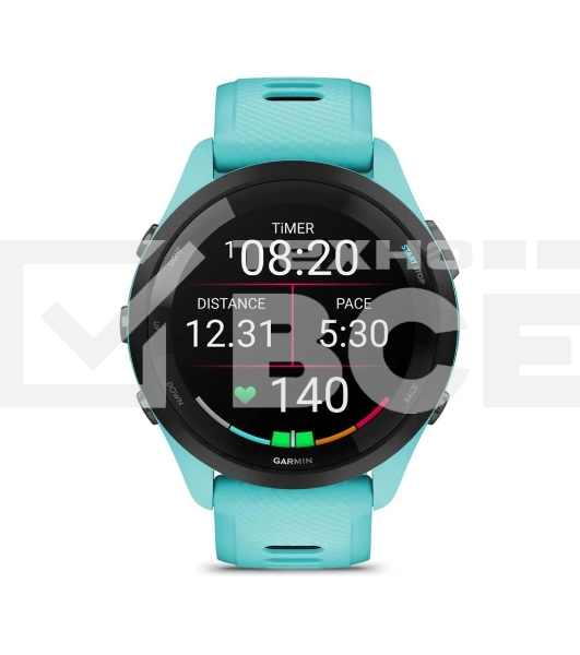 Смарт-часы Garmin Forerunner 265 бирюзовый 46,1мм