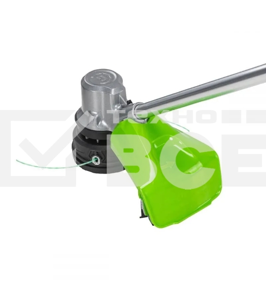 Триммер аккумуляторный GreenWorks GD82LTk5, 82V, 40 см, бесщеточный, с 1хАКБ 5 Ач и ЗУ (2110607UB)