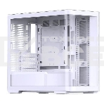 Корпус без блока питания JONSBO D300, Mini-Tower, TG, no fan, 2xUSB-A 3.2 + 1xUSB-C 3.2, mATX, mITX White, фото 1