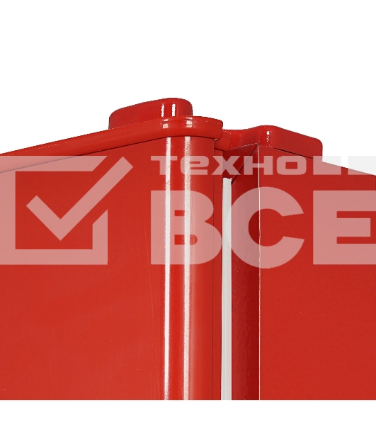 Холодильник OLTO RF-140C красный двухкамерный 90/48 л морозилка снизу, капельная система