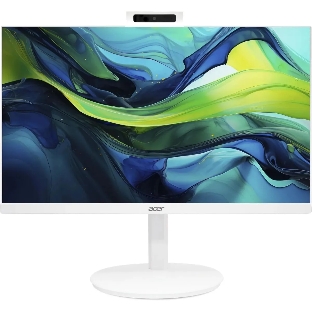Моноблок Acer Aspire C24A-GRPL 23.8' Full HD Core 5 120U (1.4) 16Gb SSD 512Gb Graphics CR Eshell GbitEth WiFi BT 90W клавиатура мышь Cam белый 1920x1080