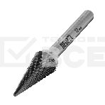 Борфреза по металлу Denzel твердосплавная, коническая, тип-M, 12 мм, фото 1