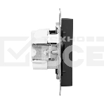 Розетка EKF UP1-SOB-100 СП Эпика 16А без заземл. без шторок механизм черный, фото9