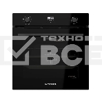 Духовой шкаф Kuppersberg, High-Tech, 72 л, поворотное/сенсорное управление, дисплей, таймер, 7 режимов, макс. температура 300 градусов, телескопические направляющие (на 1 уровень), доводчик двери, цвет черный, цвет фурнитуры черный, фото 1