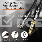 Кабель удлинит 3.5 Jack (M) - 3.5 Jack (F), 1.5м Telecom PRO <TAV7179M-1.5M>, фото5