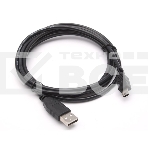  Кабель 5bites UC5007-005 USB2.0, AM/min 5pin, 0.5м., фото 1