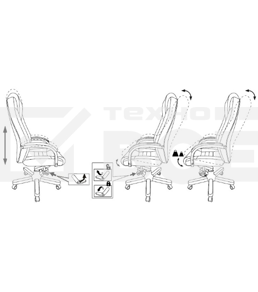 Кресло руководителя Бюрократ T-9923WALNUT/IVORY слоновая кость кожа крестовина дерево