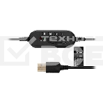 Гарнитура CBR CHP 353M Black, проводная стерео, микрофон с шумоподавл., USB, регул. оголовья, длина кабеля 2,2 м, цвет чёрный, фото7