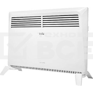 Конвектор Ballu Solo Turbo BEC/SMT-2000 белый, 2000 Вт, 25 м2, термостат
