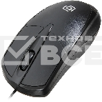 Мышь Oklick 125M черный оптическая (1200dpi) USB (2but), фото4