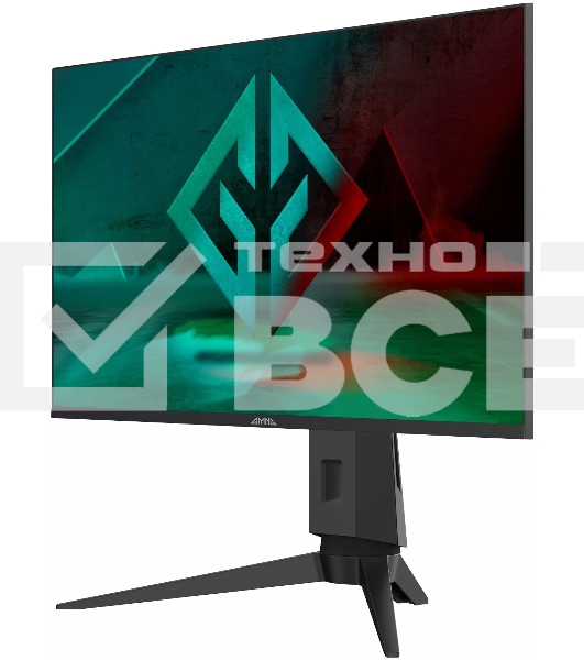 Монитор 27' GMNG GM-27F12 VA 2560x1440, 180 Гц, 1 мс, 16:9, 300 кд/м2, 2хHDMI, 2хDP, выход на наушники, черный