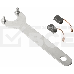 Шлифмашина угловая MAX-PRO MPAG1200/125Q 1200 Вт, 11500 об/мин, кожух 125 мм, антивибрационная ручка, дополнительные щетки, 2,2 кг, кор., фото7