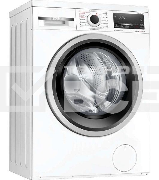 Стирально-сушильная машина Bosch WDS28460ME белый, загрузка фронтальная 8 кг, 1400 об/мин., класс: А