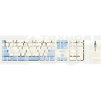 Клавиатура + мышь Acer OCC205 беспроводной USB, 1200 dpi, белый/голубой, фото 1