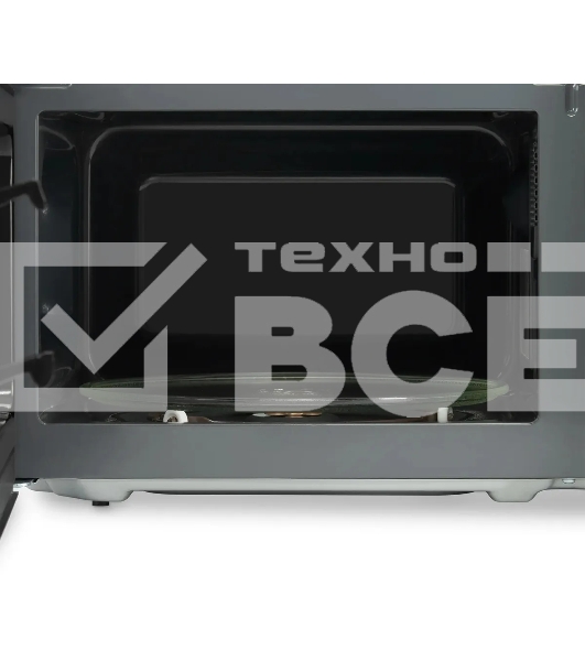 Микроволновая печь Hyundai HYM-M2091 черный, 20 л, 700 Вт, переключатели - поворотный механизм