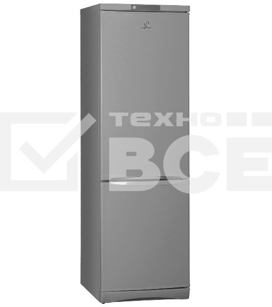 Холодильник Indesit ES 18 GA серебристый двухкамерный 233/85л морозилка снизу
