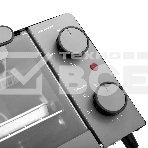 Мини-печь BRAYER BR2600 1200 Вт, 9 л, серебристый, фото3