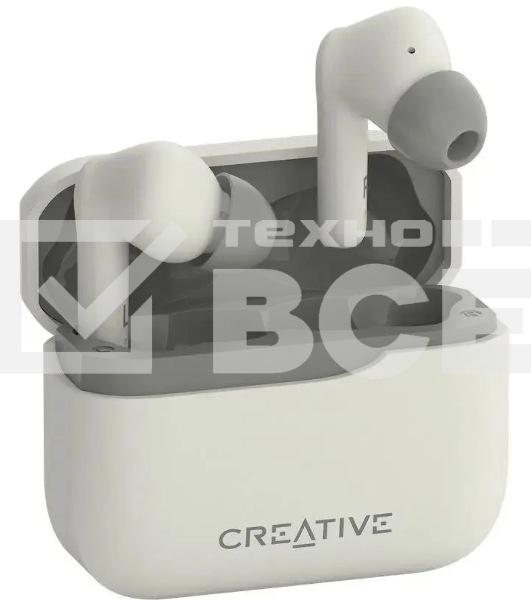 Гарнитура вкладыши Creative Zen Air Plus бежевый беспроводные bluetooth в ушной раковине