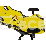 Кресло Knight Craft Dragon желтый, экокожа, 120 кг, механизм качания, фото8