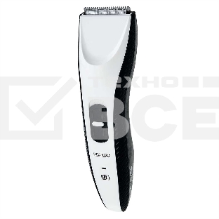 Машинка для стрижки волос DELTA LUX DE-4207A белый с черным