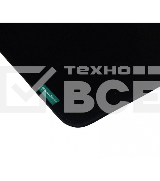 Коврик для мышки Raskat черный S (350x300, резина/ткань, прошитый край)