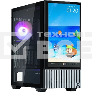 Компьютерный корпус Zalman Z10 DS без БП черный