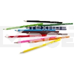 Карандаши цветные Silwerhof Color 2.65 мм, трехгранный профиль, дерево, ассорти, 12 цветов, коробка с европодвесом, фото5