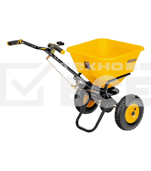 Механическая сеялка на колесах Denzel 45 л