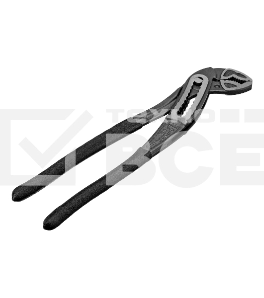 Клещи переставные Denzel обливные рукоятки, 240 мм