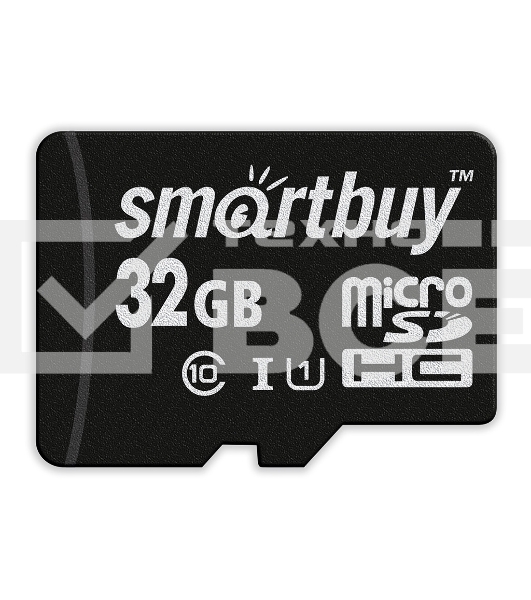 Флеш карта Micro SDHC 32Gb Smartbuy Class 10 UHS-I (без адаптера)