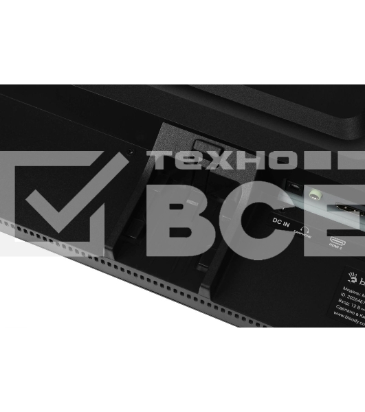 Монитор 27' Bloody MN270F IPS 1920x1080, 180 Гц, 1 мс, 16:9, 300 кд/м², 2xHDMI, 1xDP, 1x3.5 мм, черный