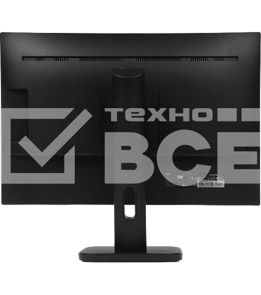 Монитор 24' AOC X24P1 IPS 1920x1200, 60 Гц, 4 мс, 16:10, 300 кд/м2, 1xHDMI, 1xDP, 1xVGA, 1xDVI, 1x3.5 мм, черный