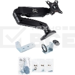 Кронштейн для мониторов Arm Media LCD-T21 черный 15'-32' макс.7кг настольный поворот и наклон верт.перемещ., фото4