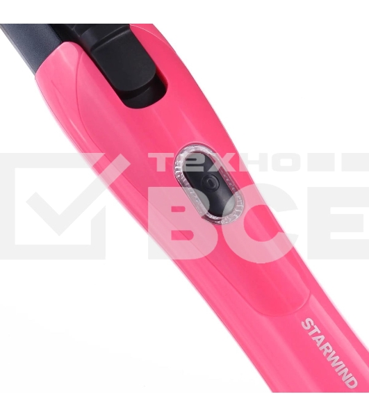 Фен-щетка Starwind SHP8501 1000Вт серый/розовый
