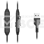 Гарнитура A4Tech FStyler FH100U чёрный, проводная, USB, фото15