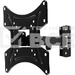 Кронштейн для телевизора Buro FL1S черный, 20'-48' макс. 15 кг, настенный, поворотно-выдвижной и наклонный, фото5