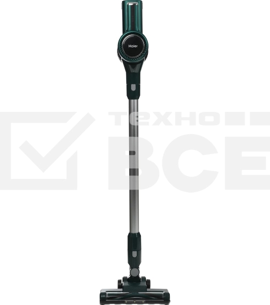 Пылесос вертикальный Haier HVC400HE зеленый, питание от аккумулятора, 400 Вт, уборка сухая, пылесборник 0.8 л