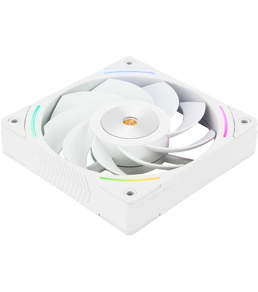 Кулер для корпуса Thermalright TL-K12RW Reverse (120x120x25mm, 4-pin PWM, ARGB, 69CFM, 27dBA, 2150RPM, White)