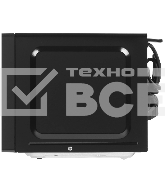 Микроволновая печь Sharp R-6800RK черный, 20 л, 800 Вт, переключатели - сенсор