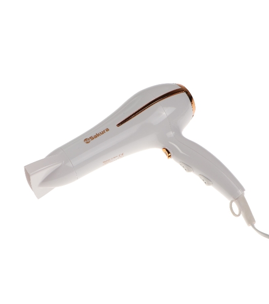Фен SAKURA SA-4052W белый, 2400 Вт