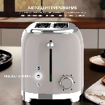 Тостер Tesler TT-260, серый, 815 Вт, 2 слота, фото7