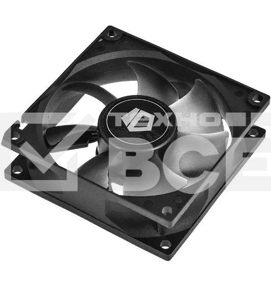 Вентилятор для корпуса ID-Cooling NO-8025-SD черный, 80 мм, 2000 об/мин, 21 дБ, 3 pin