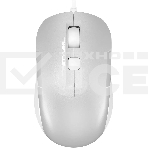 Мышь проводная A4Tech Fstyler FM26 серебристый/белый, 1600 dpi, USB, кнопки - 4, фото 1