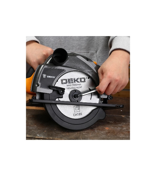 Циркулярная пила (дисковая) Deko DKCS1800 1800Вт (ручная)