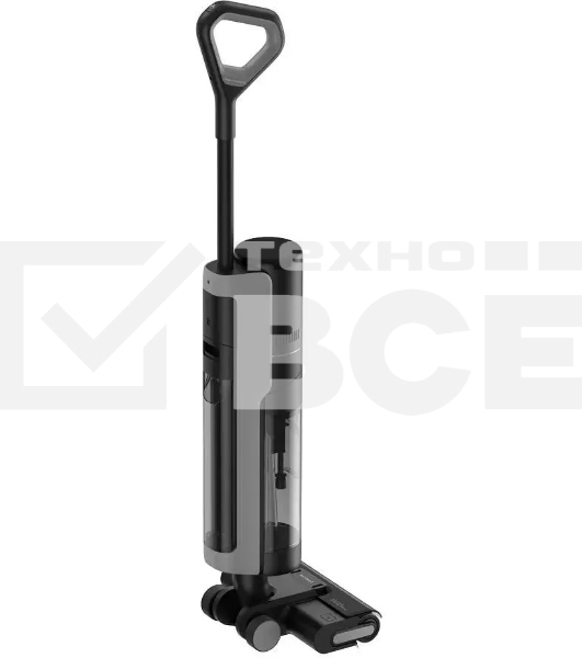 Пылесос вертикальный моющий Dreame Wet and Dry Vacuum H12S чёрный, питание от аккумулятора, 300 Вт, уборка влажная/сухая, пылесборник 0.7 л, работа от АКБ max 35 мин
