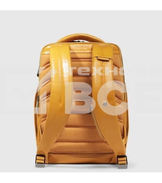 Рюкзак мужской Piquadro Blue Square CA6591B2/G, кожа, шафрановый