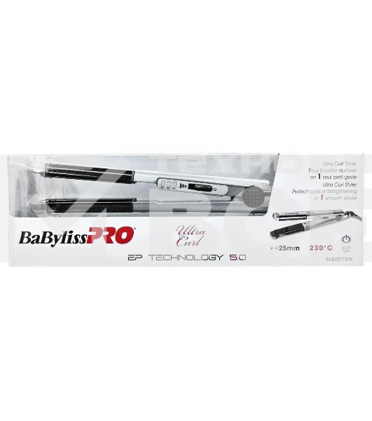 Щипцы BaByliss Pro Ultra Curl, 25х90 мм, 40Вт