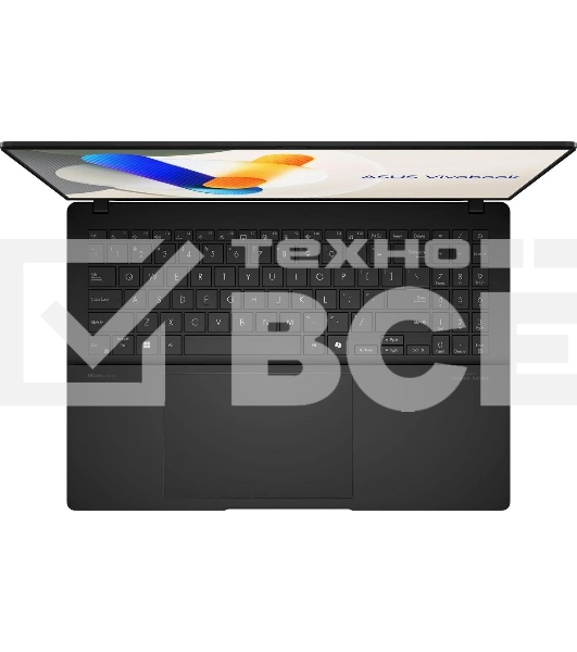 Ноутбук ASUS Vivobook S16 OLED S5606CA-RI072 черный Intel Core Ultra 5 225H 1700MHz/16