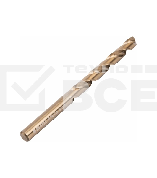 Сверло по металлу Denzel 8 мм, HSS Co-8%